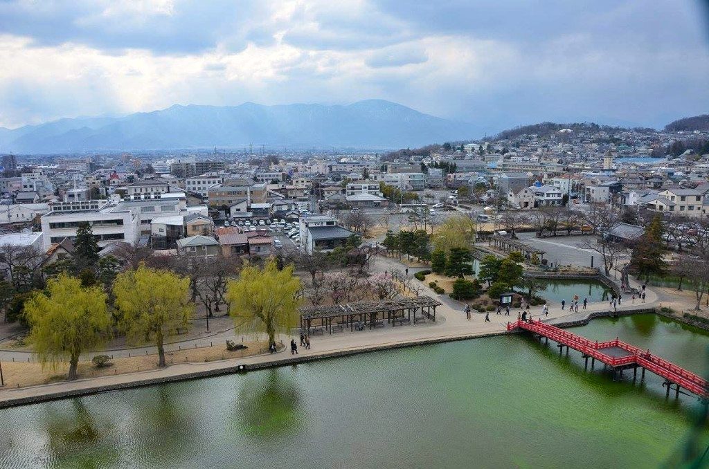 View from Matsumoto Castle